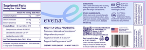 Nightly Oral Probiotic